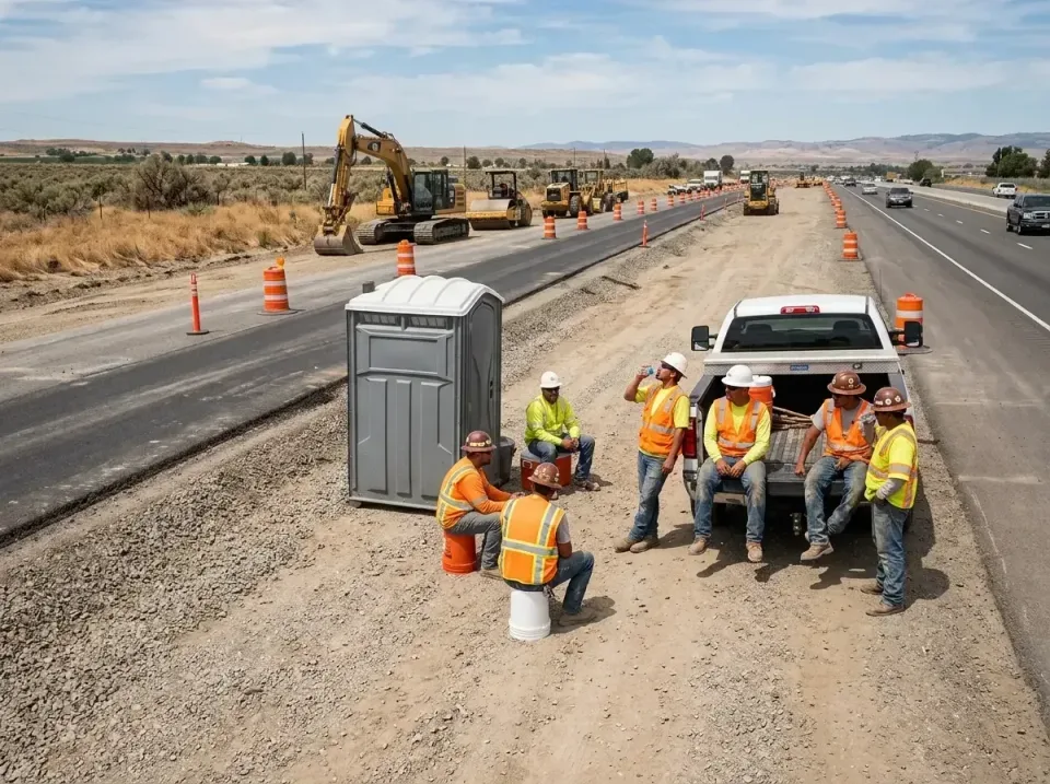 highway-road-construction-crew-007 — frequently asked questions, Porta Potty and Restroom Rentals in Albion, MI